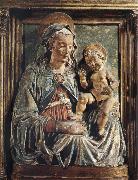Andrea della Verrocchio Madonna aand child oil painting artist